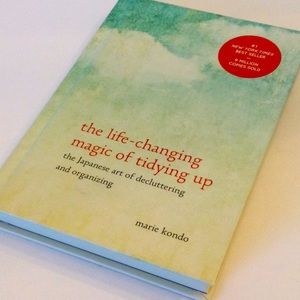 “The Life changing  Magic of Tidying Up” by Marie Kondo hardcover